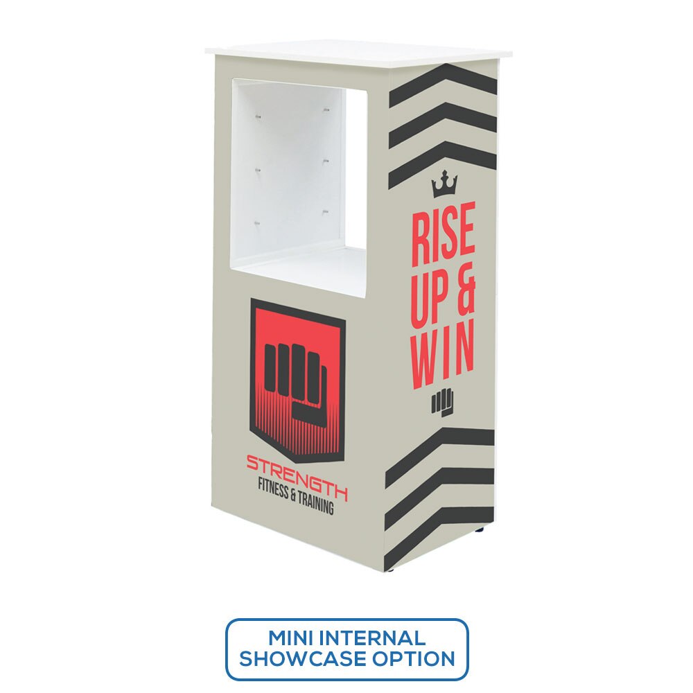 1x2 Lumiere Light Wall Showcase — Graphic Package with Mini Showcase